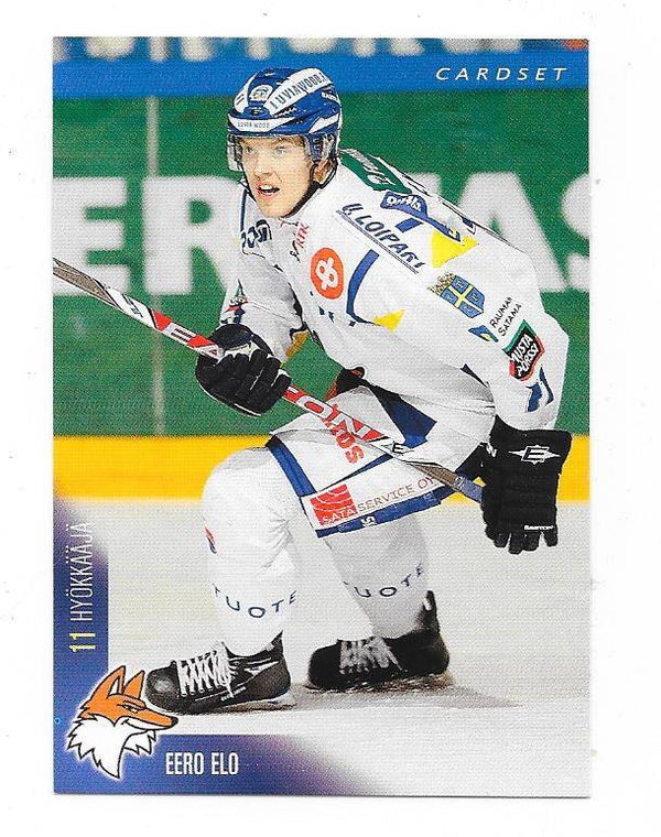 2010-11 Finnish Cardset #102 Eero Elo  Lukko , EHC Freiburg