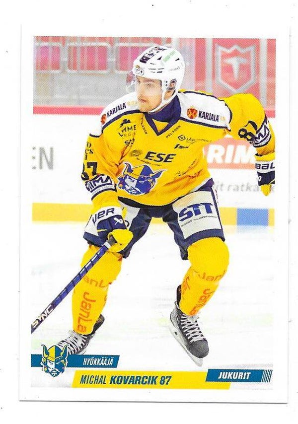 2022-23 Finnish Cardset #227 Michal Kovarcik  Jukurit , Ocelari Trinec