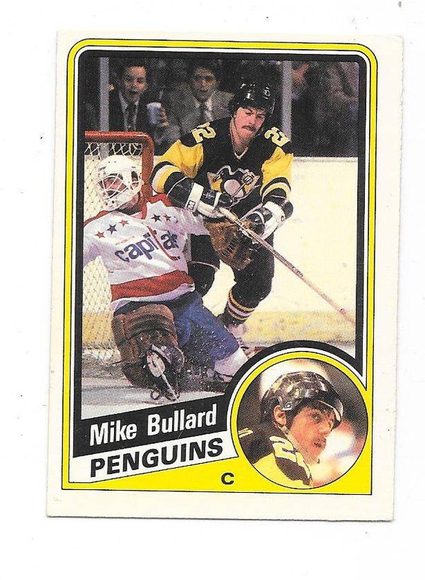 1984-85 OPC NHL Ice Hockey Card #172 Mike Bullard , Pittsburgh Penguins