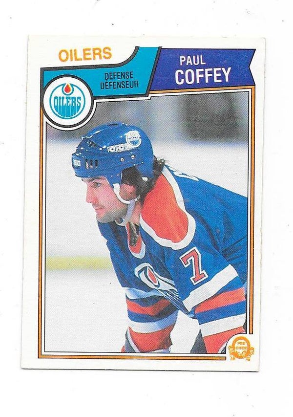 1983-84 OPC #25 Paul Coffey , Edmonton Oilers