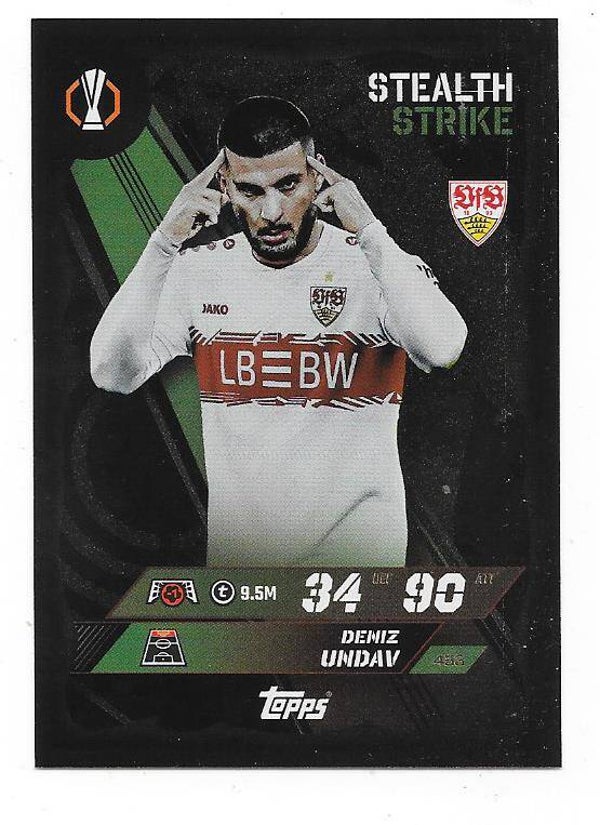 2025-26 Topps Match Attax CHL Stealth Strike #453 Deniz Undav , VfB Stuttgart