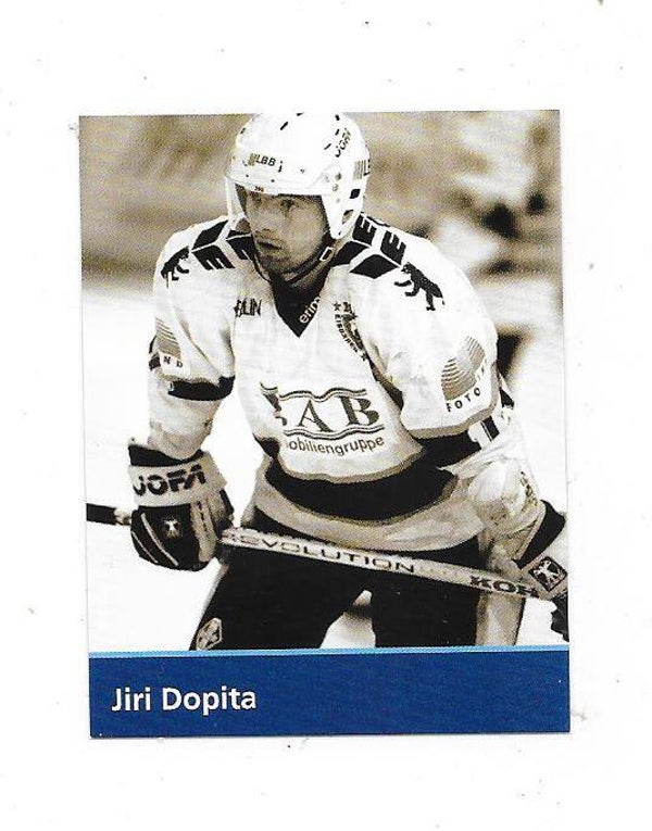 2009-10 German Eisbären Berlin Teamissued Ice Hockey Card Legends # Jiri Dopita , HC Olomouc