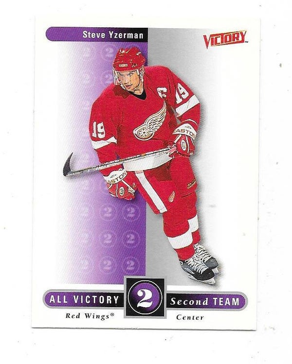 1999-00 Upper Deck Victory #320 Steve Yzerman , Detroit Red Wings