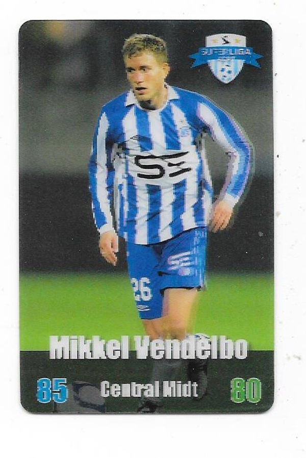 2012-13 Danish Superliga Kort Kulma Football Card  # Mikkel Vendelbo , Esbjerg fB