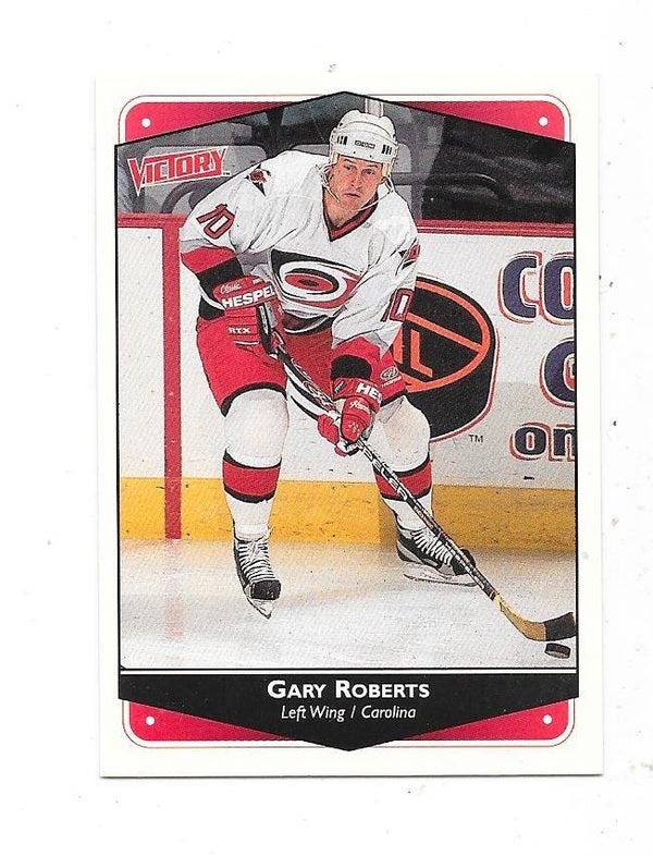2000-01 Upper Deck Victory #58 Gary Roberts , Carolina Hurricanes