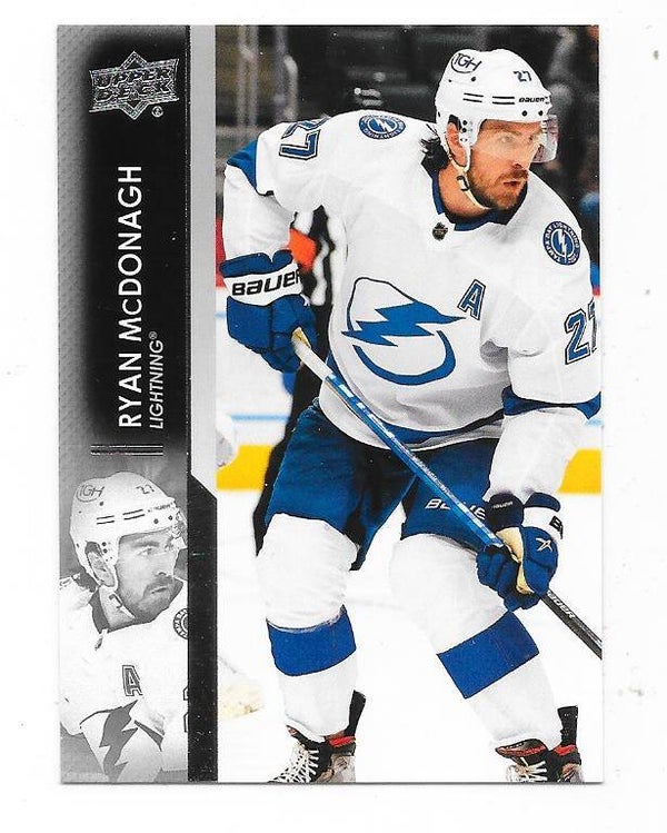 2021-22 Upper Deck NHL Ice Hockey Card #414 Ryan McDonagh , Tampa Bay Lightning