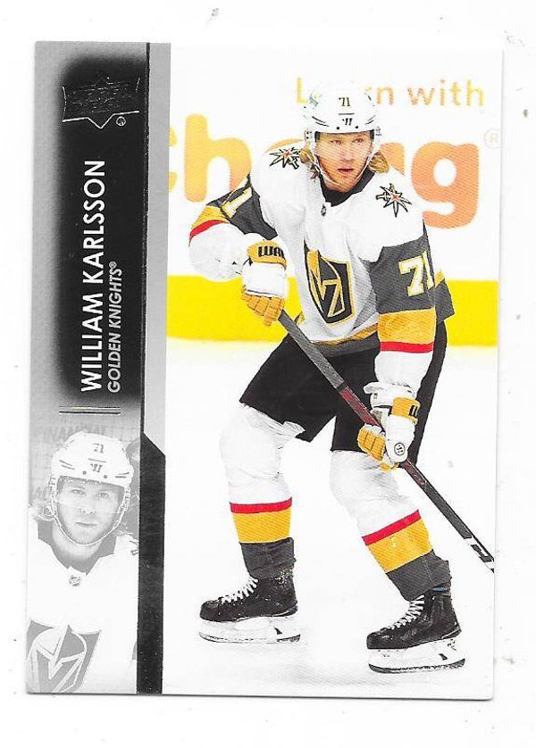 2021-22 Upper Deck NHL Ice Hockey Card #182 William Karlsson , Vegas Golden Knights