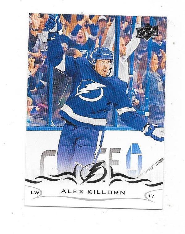 2018-19 Upper Deck NHL Ice Hockey Card  #417 Alex Killon , Tampa Bay Lightning