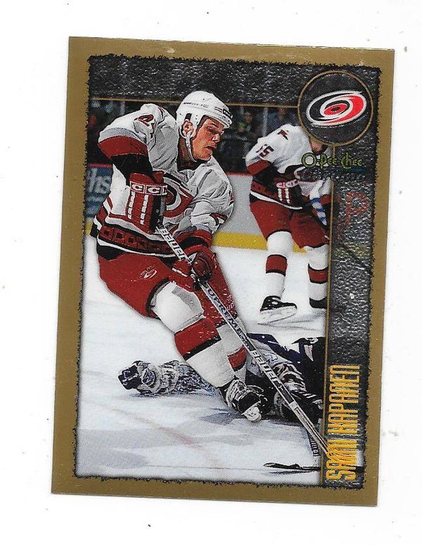 1998-99 OPC Chrome NHL Card #178 Sami Kapanen , Carolina Hurricanes