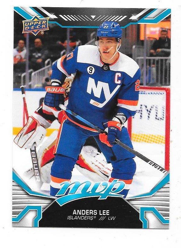 2022-23 Upper Deck MVP NHL Ice Hockey Cards #92 Anders Lee , New York Islanders