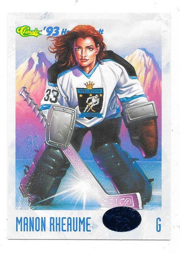 1993 Classic #112 Manon Rheaume , Atlanta Knights