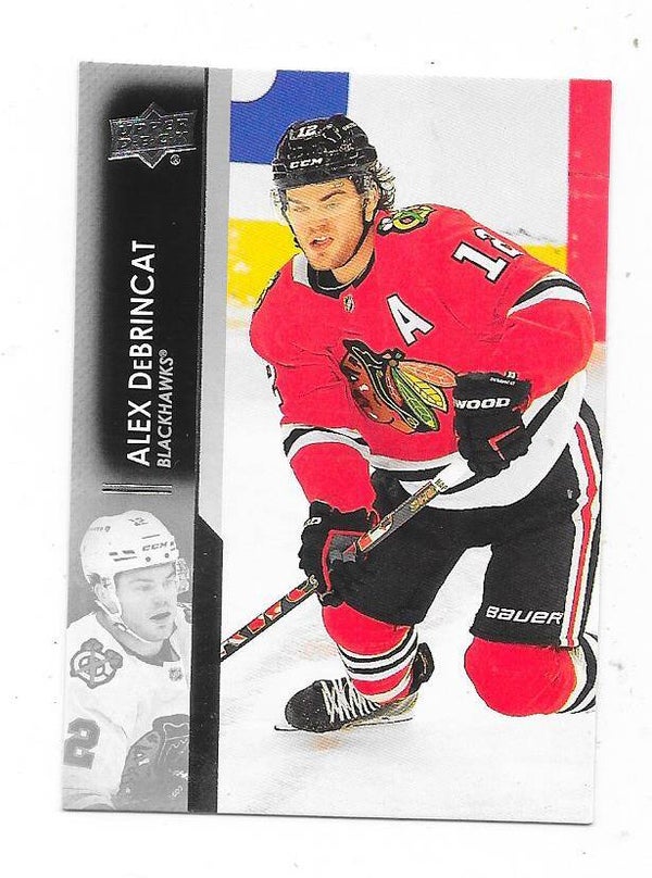 2022-23 Upper Deck Ice Hockey Card  #39 Alex DeBrincat , Chicago Blackhawks