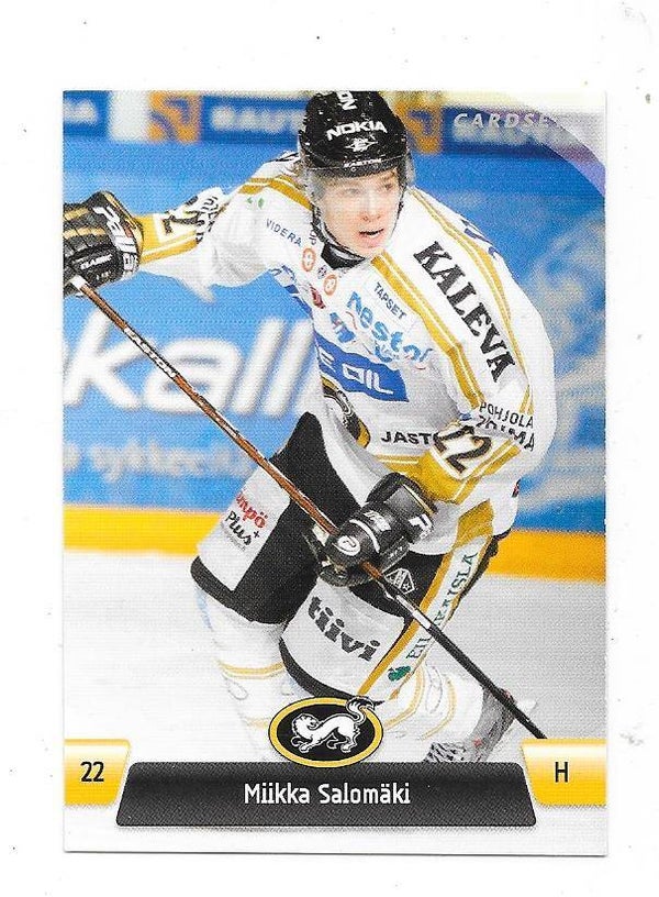 2011-12 Finnish Cardset #94 Miikka Salomäki  Kärpät , Nashville Predators