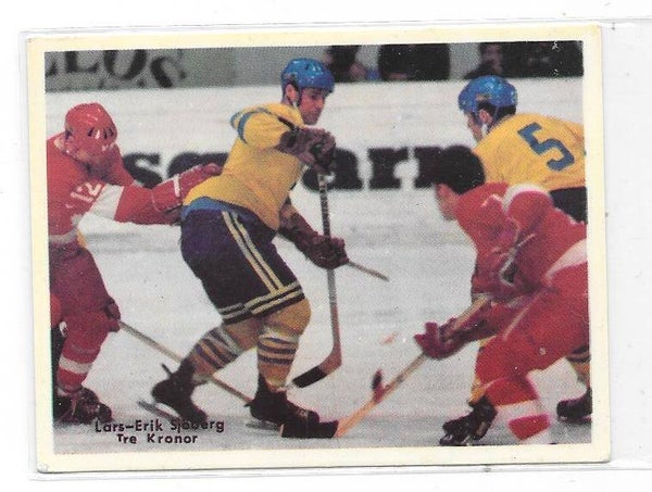 1970 Swedish Cumulus Mästar Serie # Lars-Erik Sjöberg , Sweden , Winnipeg Jets