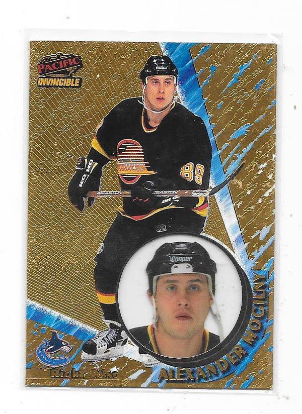 1997-98 Pacific Revolution Ice Hockey Card #144 Alexander Mogilny , Vancouver Canucks