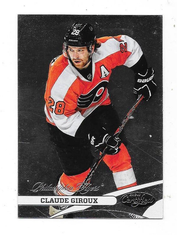 2012-13 Certified #29 Claude Giroux , Philadelphia Flyers