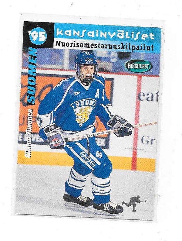 1994-95 Parkhurst  Ice Hockey Card #218 Kimmo Timonen , Finland