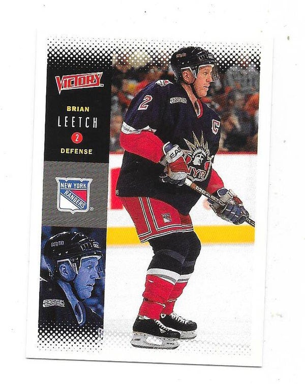 1999-00 Upper Deck Victory #155 Brian Leetch , New York Rangers