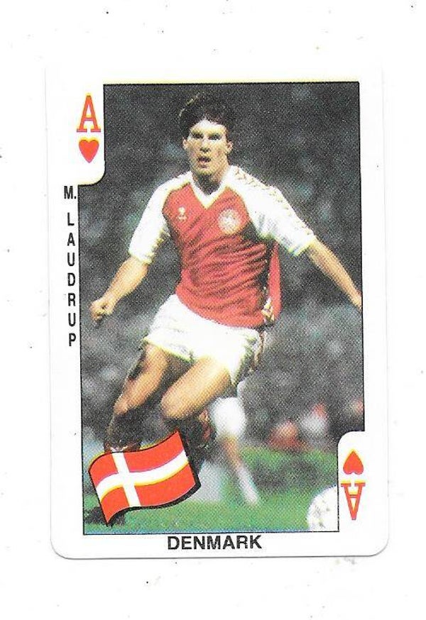 1986 Dandy Football World Cup 86 #H14 Michael Laudrup , Denmark