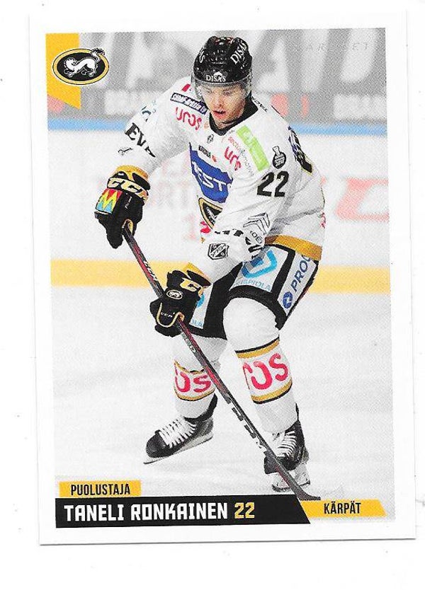 2019-20 Finnish Cardset #86 Taneli Ronkainen Kärpät , UTE