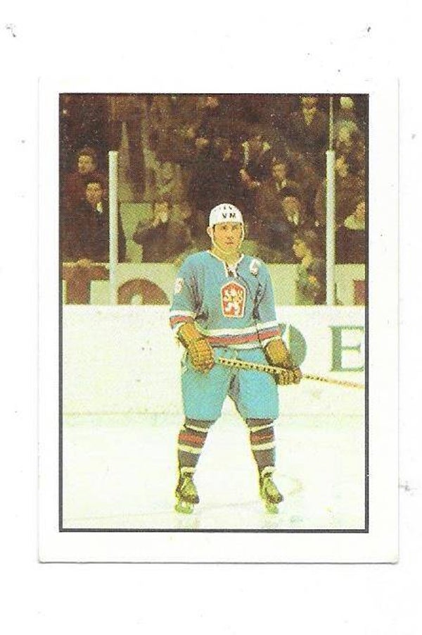 1971-72 Swedish Williams Ice Hockey #49 Josef Cerny , Czechoslovakia & TJ Brno