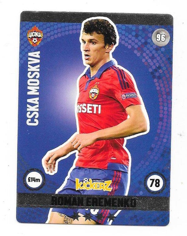 2015-16 Swedish Kickerz Silverstar # Roman Eremenko  CSKA Moscow , Finland