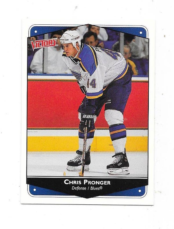 1999-00 Upper Deck Victory #263 Chris Pronger , St Louis Blues