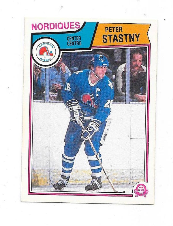 1983-84 OPC #304 Peter Stastny , Quebec Nordiques