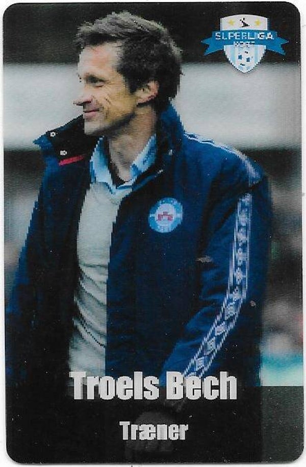 2012-13 Danish Kulma Superliga Kort Football card # Troels Bech , Silkeborg IF