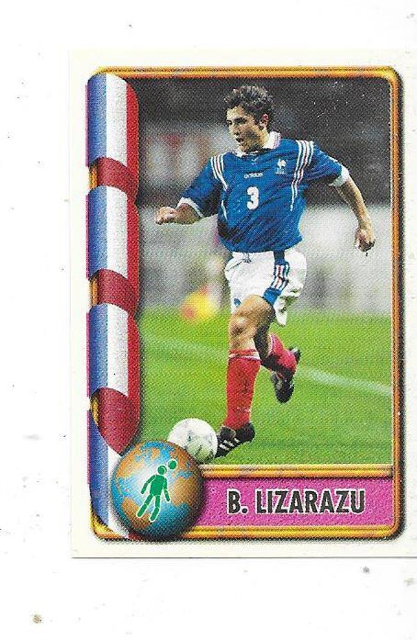 1998 Navarrete France 98 World Cup Football Sticker #274 Bixente Lizarazu , France