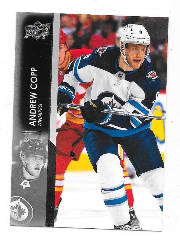 2021-22 Upper Deck NHL Ice Hockey Card #444 Andrew Copp , Winnipeg Jets