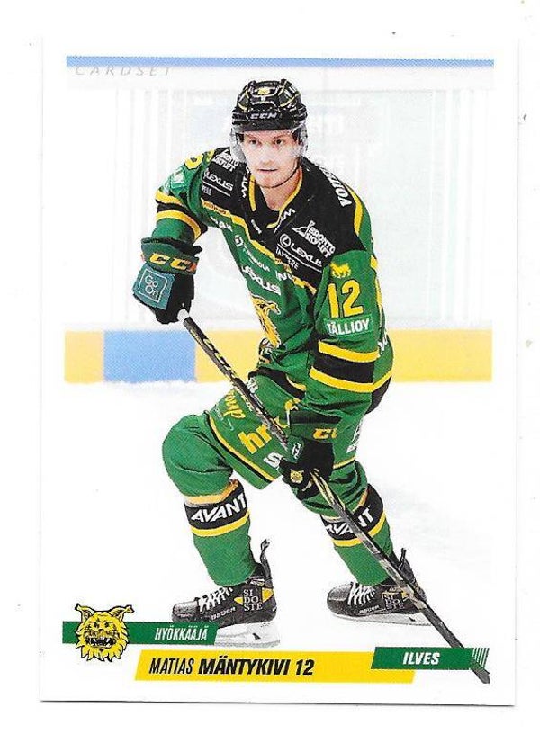 2022-23 Finnish Cardset #30 Matias Mäntykivi  Ilves