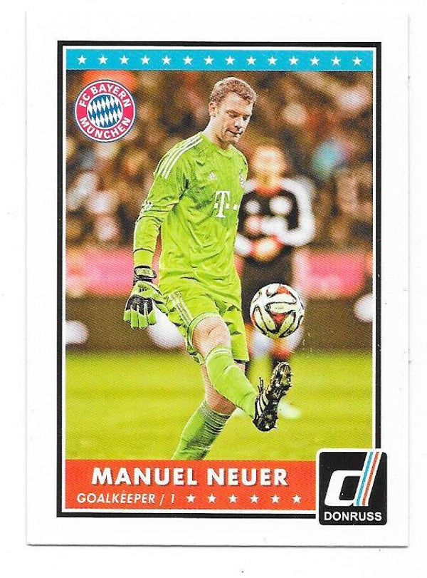 2015 Panini Donruss #40 Manuel Neuer  Bayern Munchen