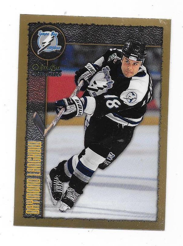 1998-99 OPC Chrome NHL Card #72 Daymond Langkow , Tampa Bay Lightning