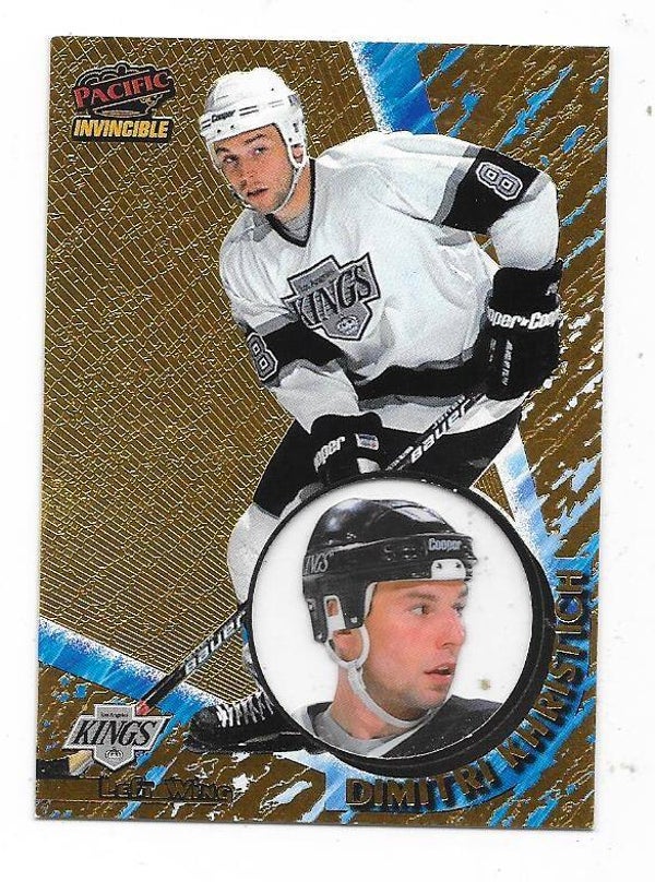1997-98 Pacific Invincible NHL Ice Hockey Card #68 Dimitri Khristich , Los Angeles Kings