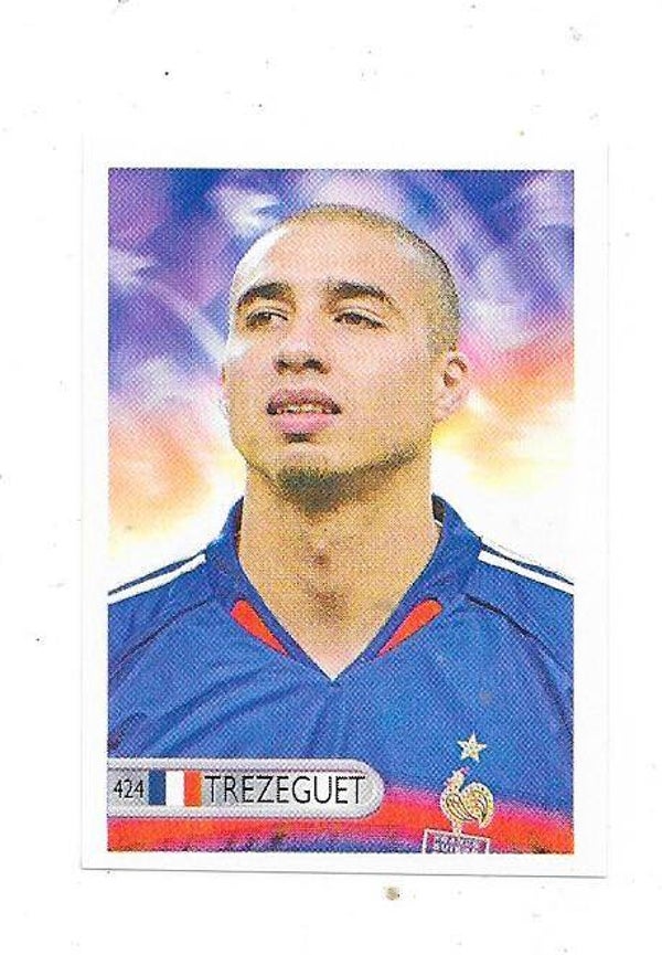 2006 Mundocrom FIFA World Cup Sticker #424 David Trezeguet , France