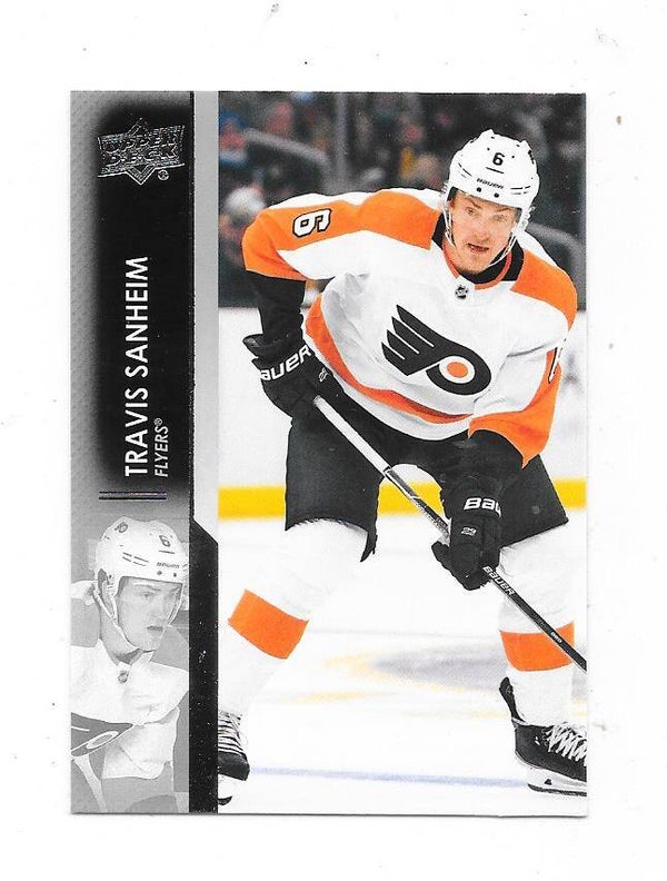 2021-22 Upper Deck NHL Ice Hockey Cards #384 Travis Sanheim , Philadelphia Flyers