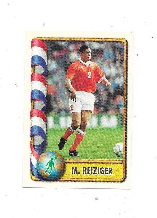 1998 Navarrete FIFA France 98 Sticker #286 Michael Reiziger , Netherlands