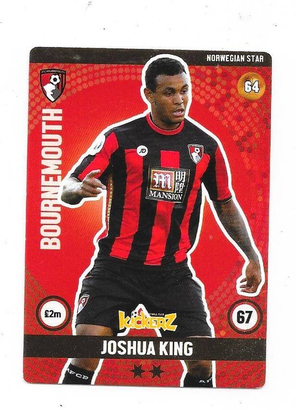 2015-16 Swedish Kickerz Silverstar # Joshua King , Bournemouth & Norway