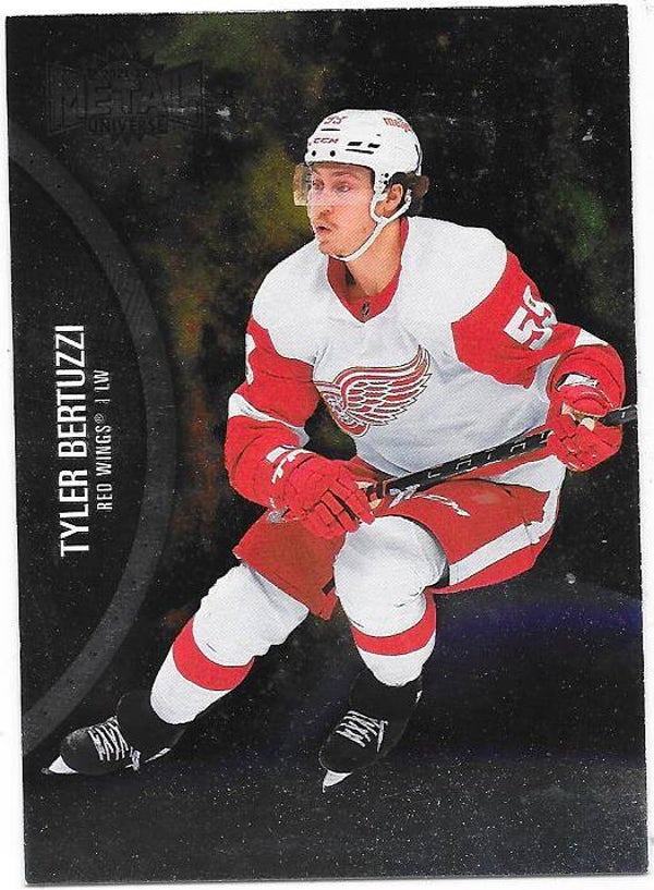 2021-22 SkyBox Metal Universe #98 Tyler Bertuzzi , Detroit Red Wings