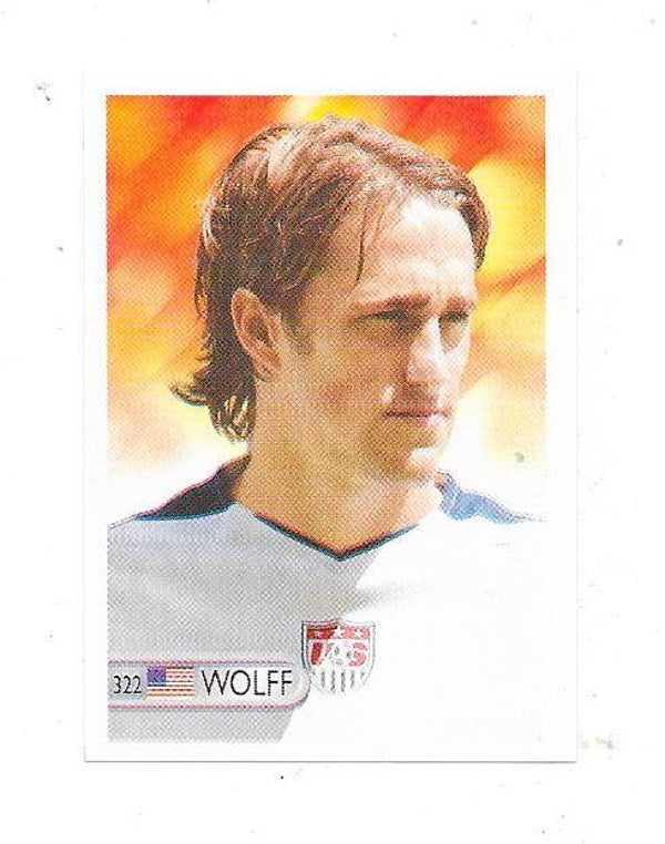 2006 Mundocrom FIFA World Cup Sticker #322 Josh Wolff , USA