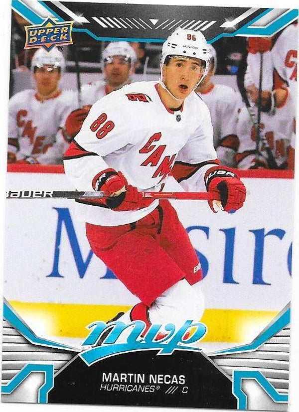 2022-23 Upper Deck MVP NHL Ice Hockey Cards #48 Martin Necas , Carolina Hurricanes