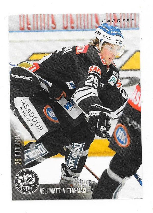 2010-11 Finnish Cardset #148 Veli-Matti Vittasmäki  TPS , Kölner Haie