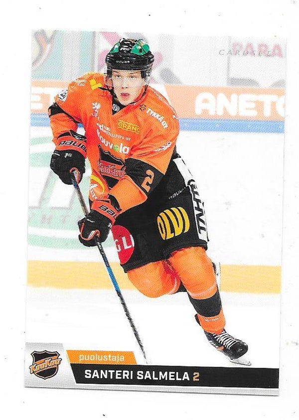 2018-19 Finnish Cardset Ice Hockey card #74 Santeri Salmela , KooKoo
