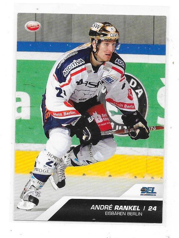 2009-10 DEL Ice Hockey card #130 André Rankel , Eisbären Berlin
