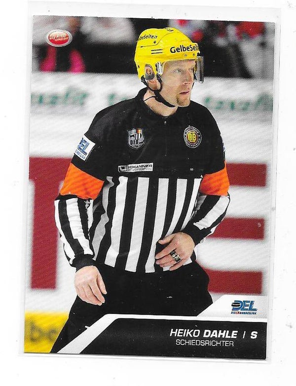 2009-10 German DEL Ice Hockey card #67 Heiko Dahle , Referee