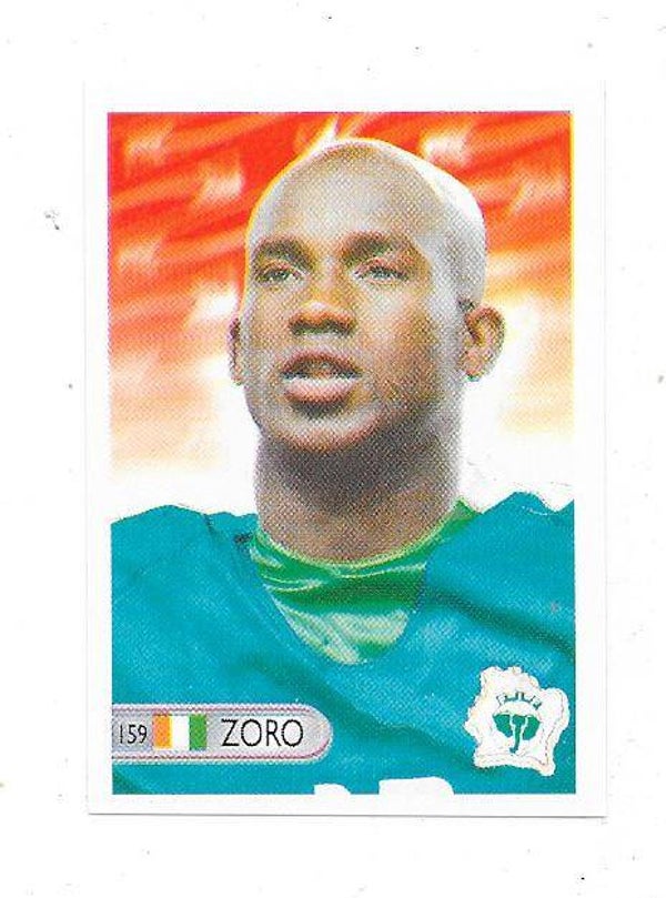 2006 Mundocrom FIFA World Cup Sticker #159 Marc Zoro , Cote d'Ivoire