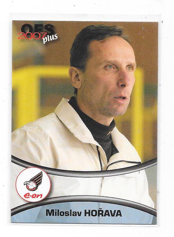 2006-07 Czech OFS Ice Hockey Card #T03 Miroslav Horava , Znojemsti Orli  , New York Rangers