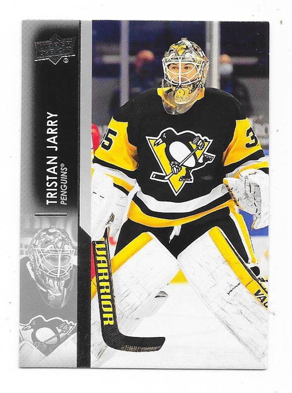 2021-22 Upper Deck NHL Ice Hockey Card #143 Tristan Jarry , Pittsburgh Penguins