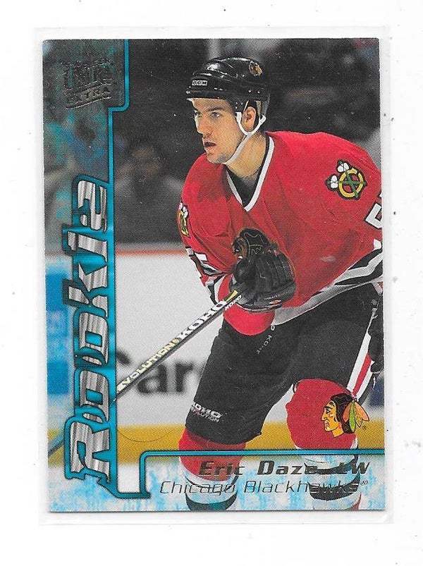 1995-96 Ultra Extra Rookie #335 Eric Daze , Chicago Blackhawks